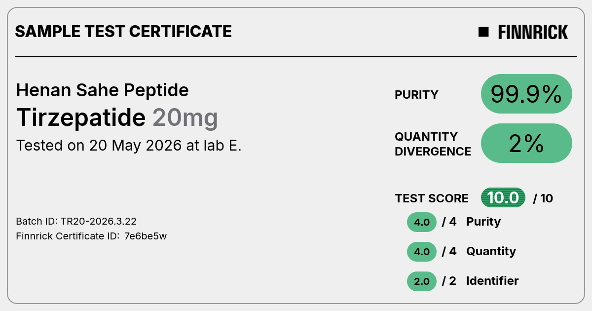 Certificate scan