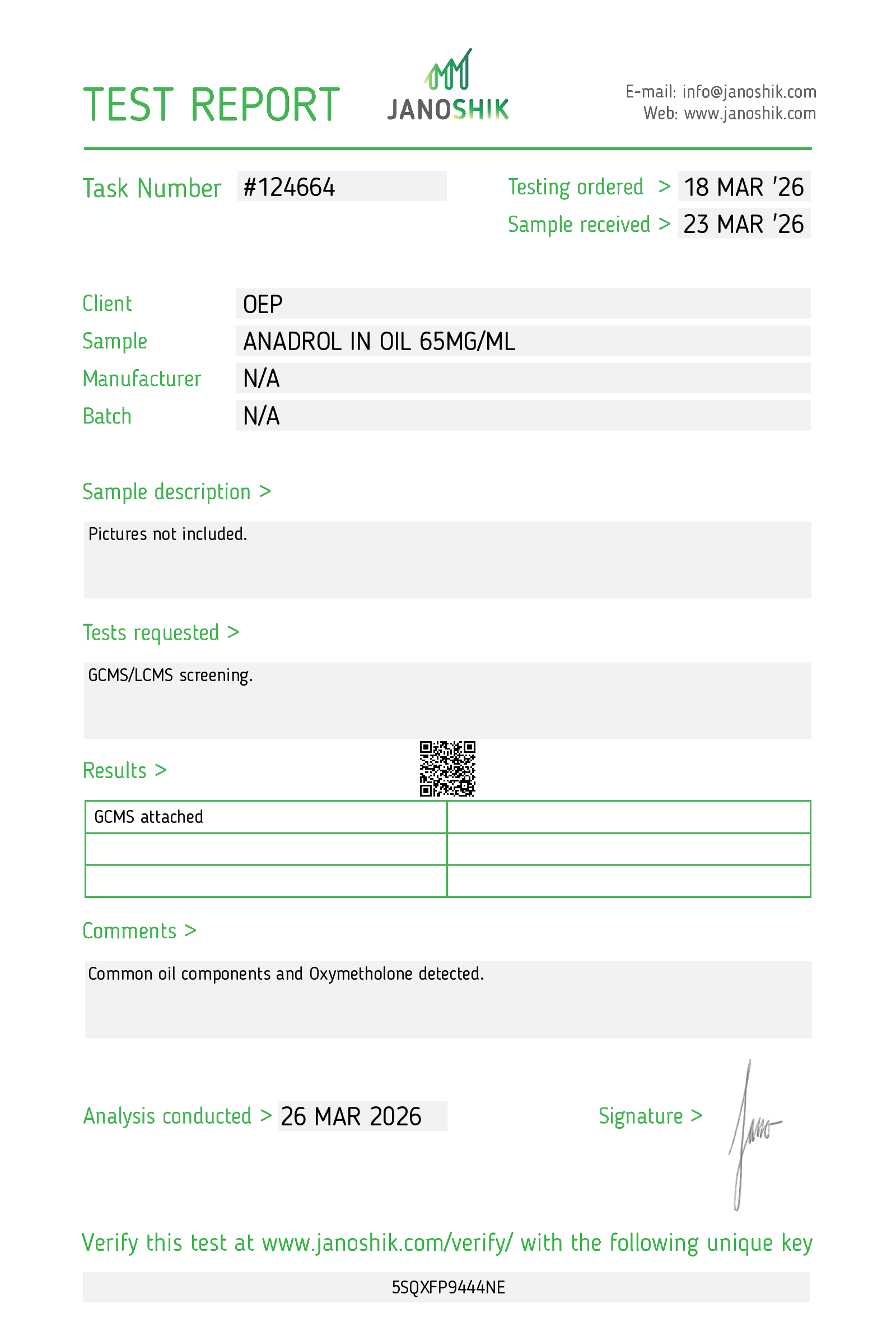 Certificate scan