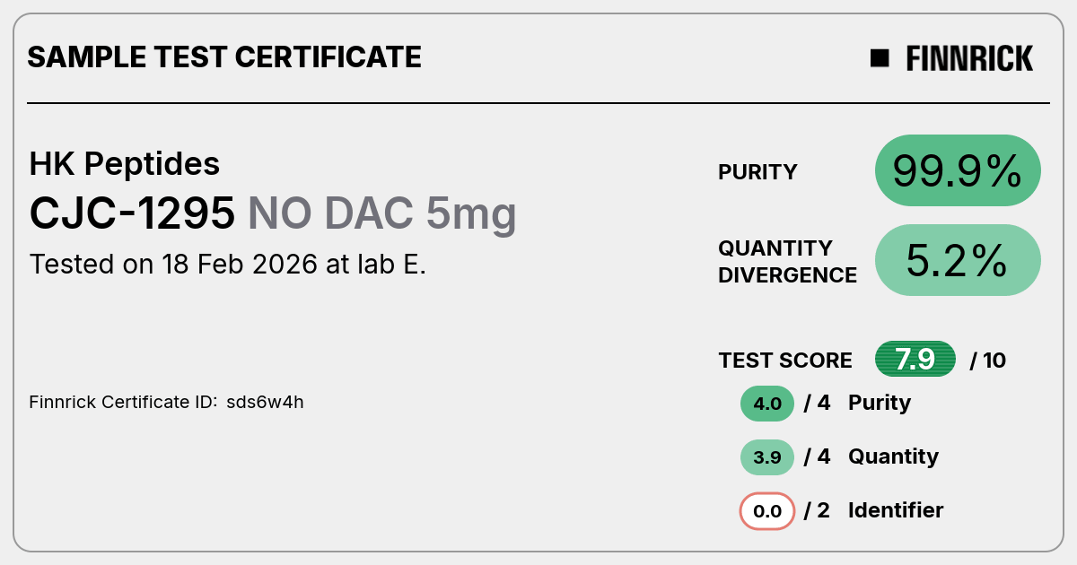 Certificate scan