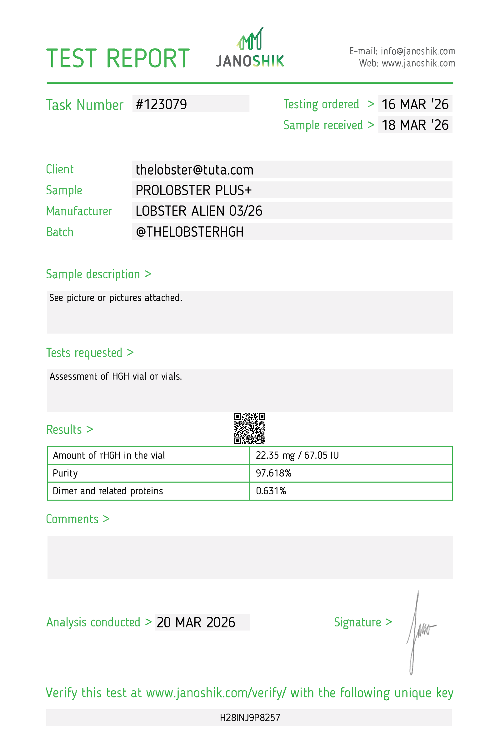 Certificate scan