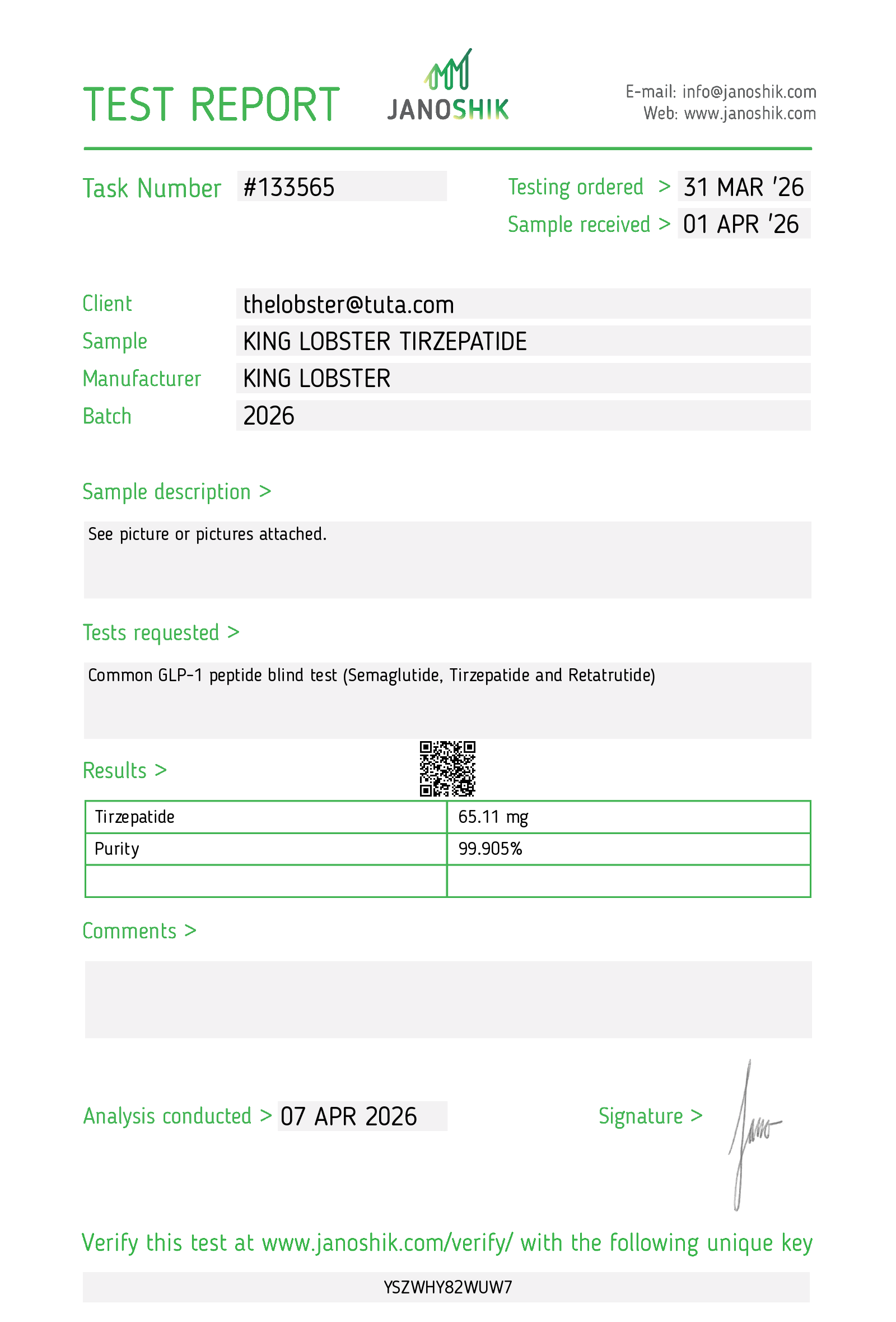 Certificate scan