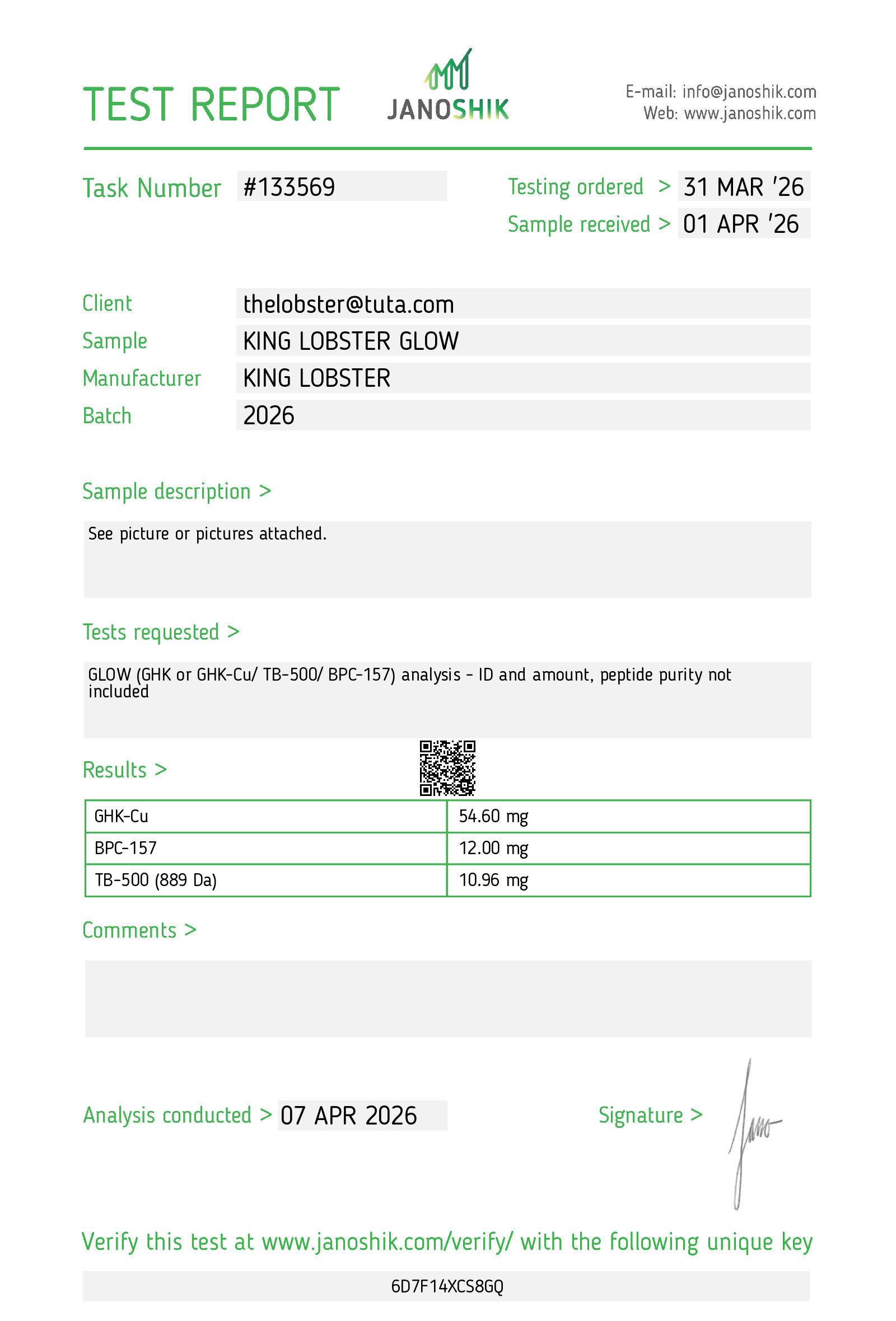Certificate scan