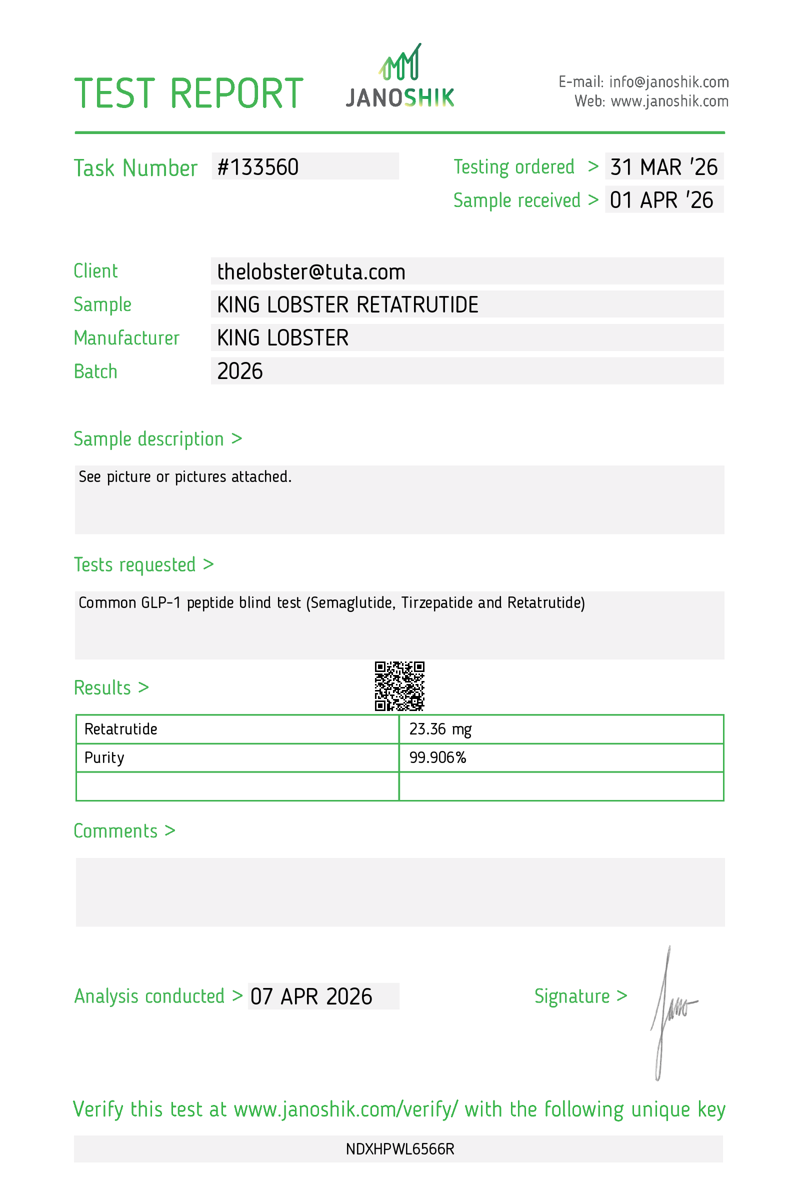 Certificate scan
