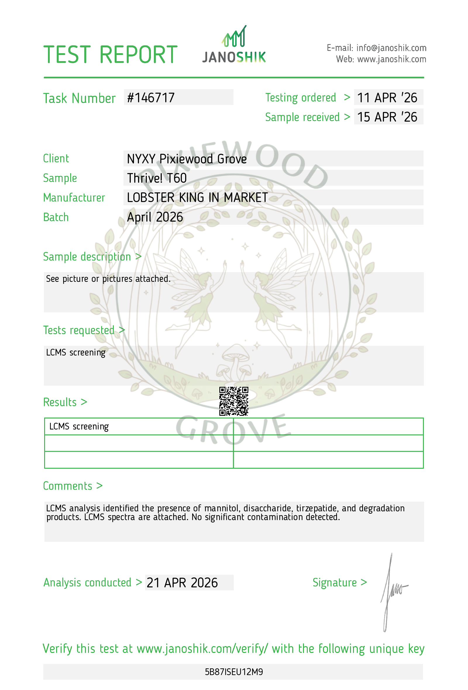 Certificate scan