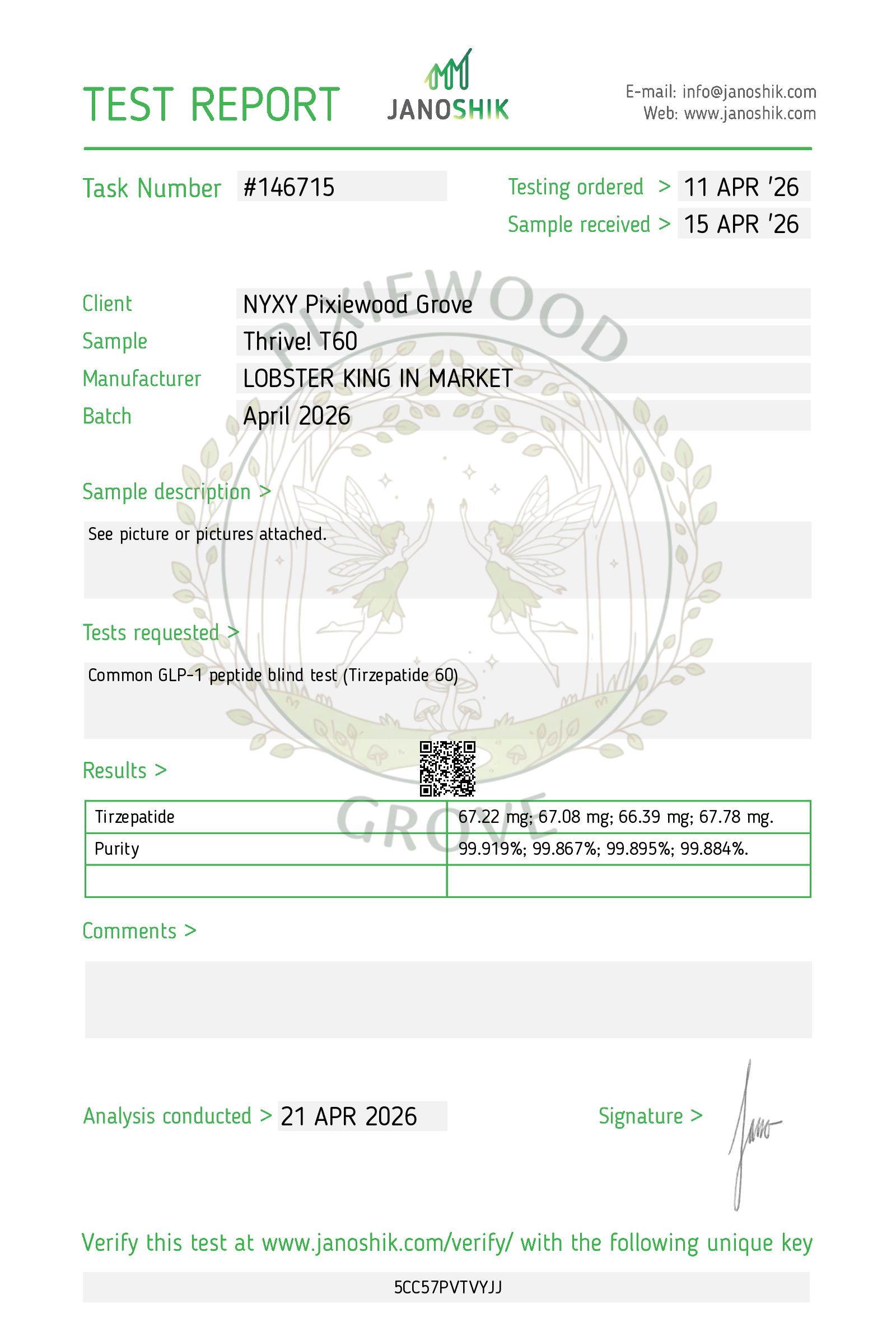 Certificate scan