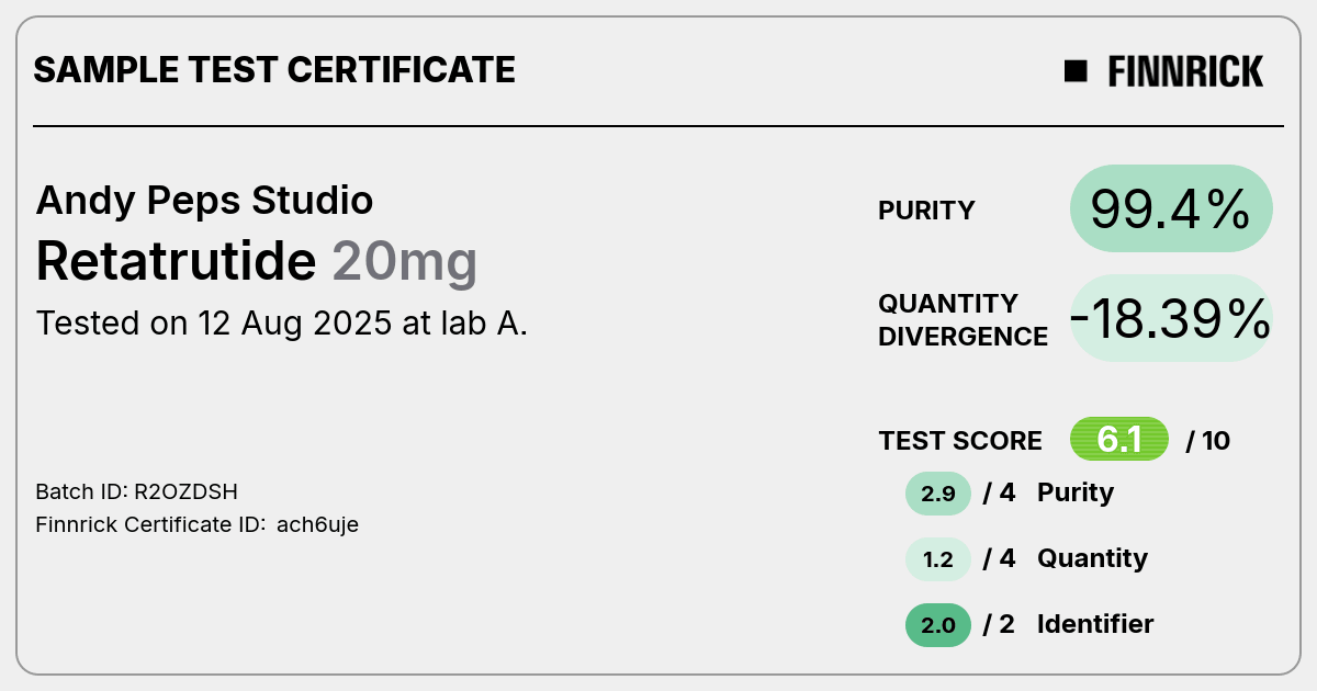 Certificate scan