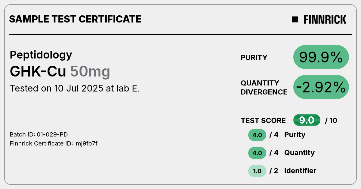 Certificate scan