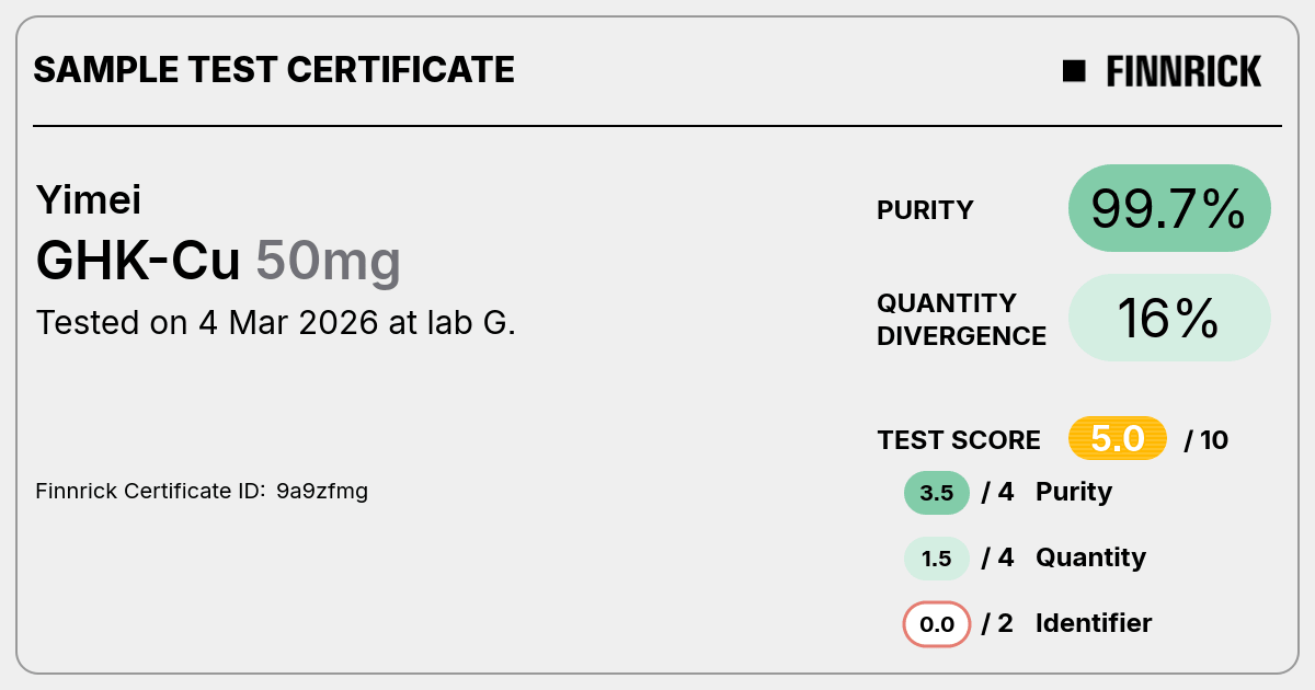 Certificate scan