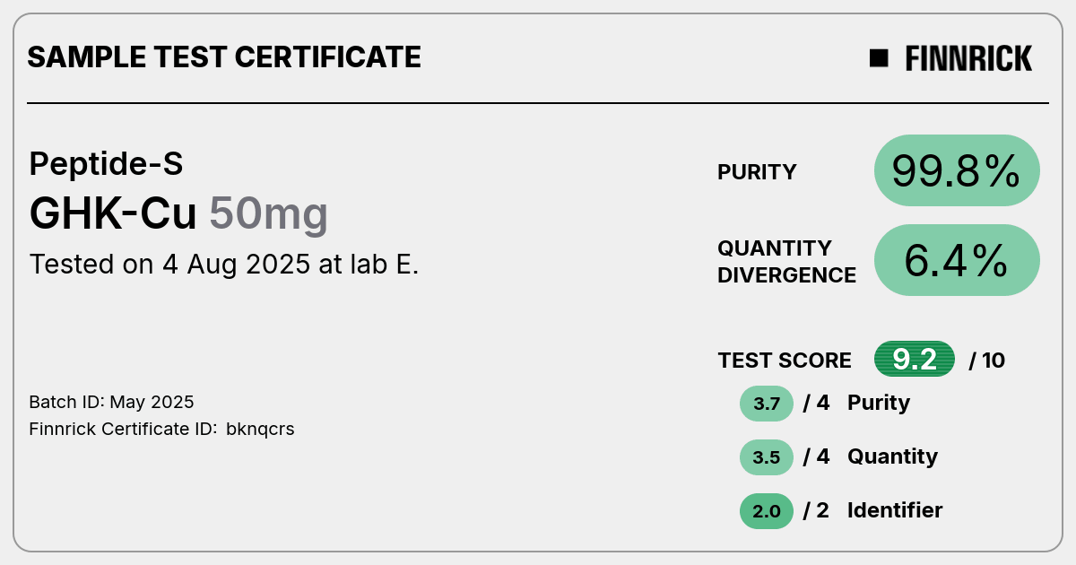 Certificate scan
