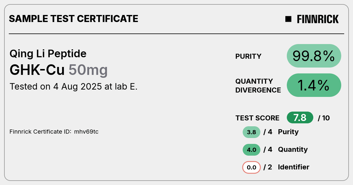 Certificate scan