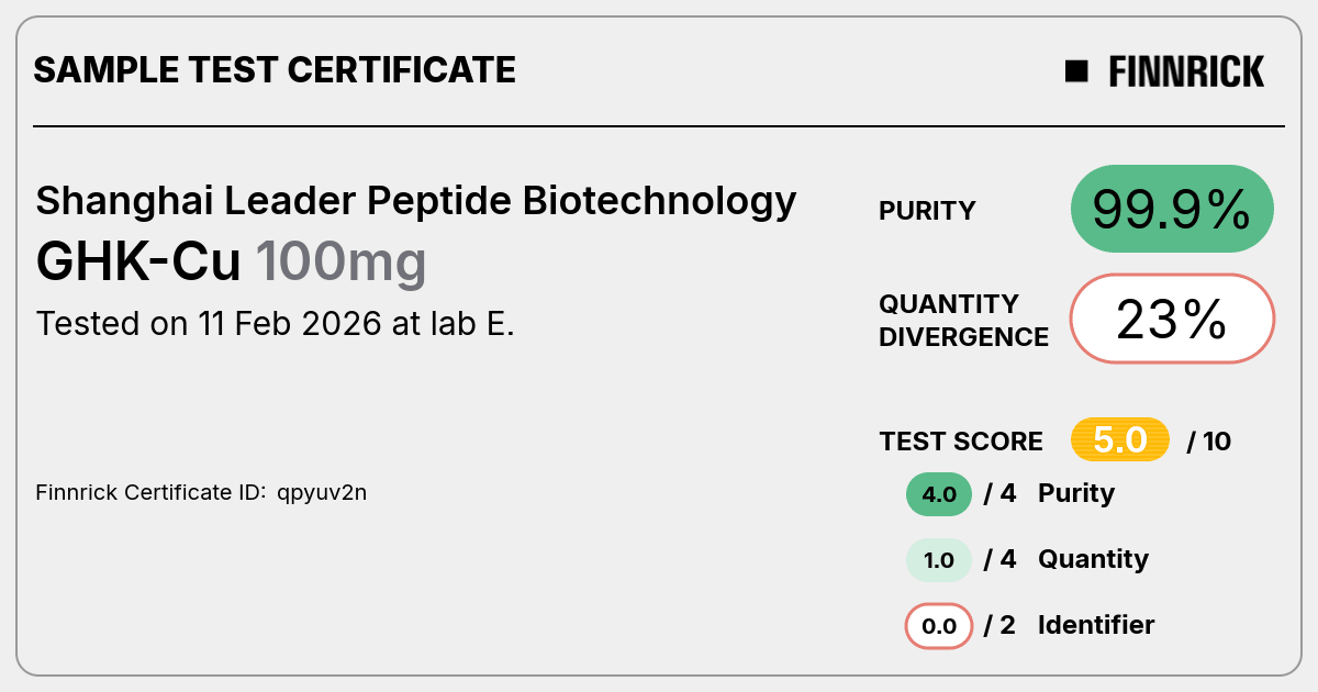 Certificate scan