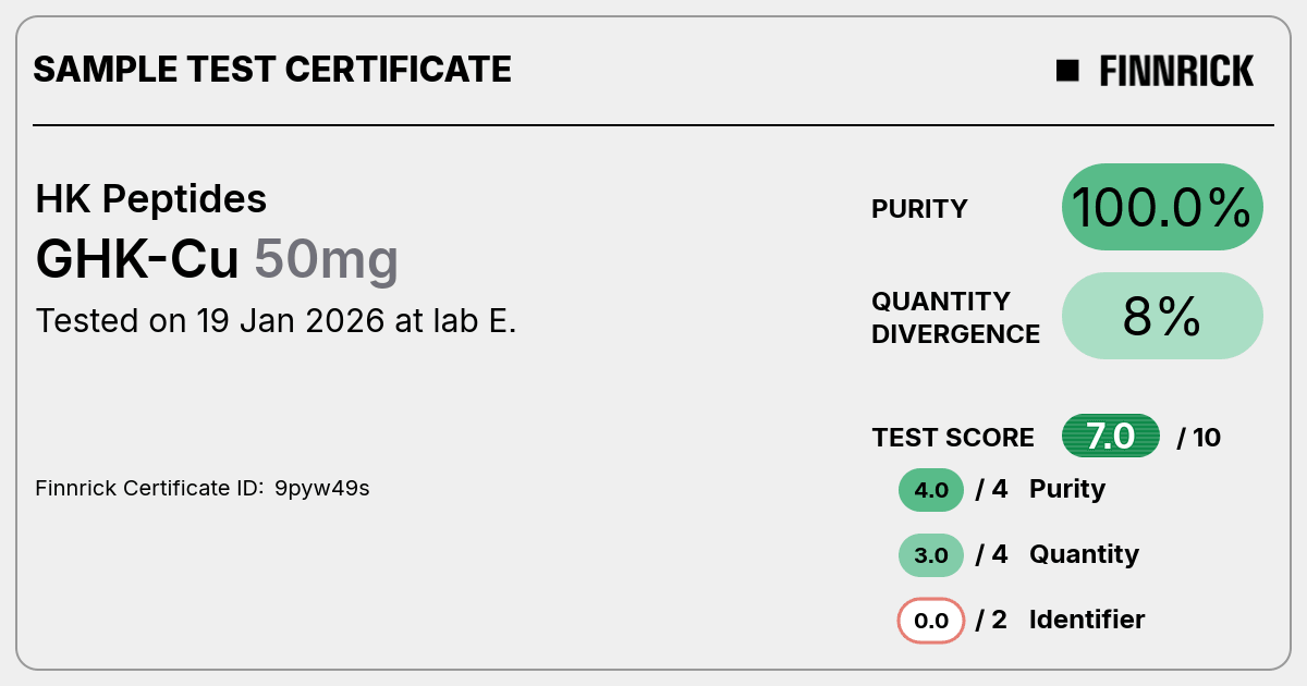 Certificate scan
