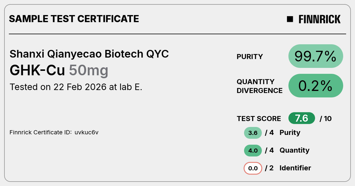 Certificate scan