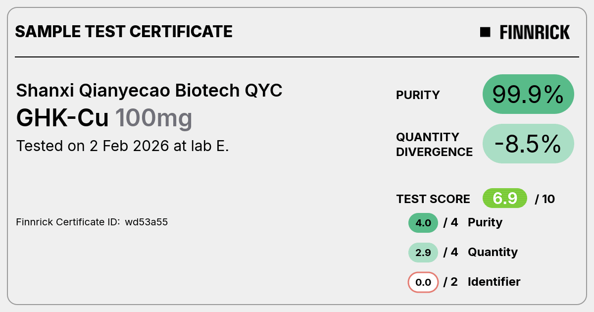 Certificate scan