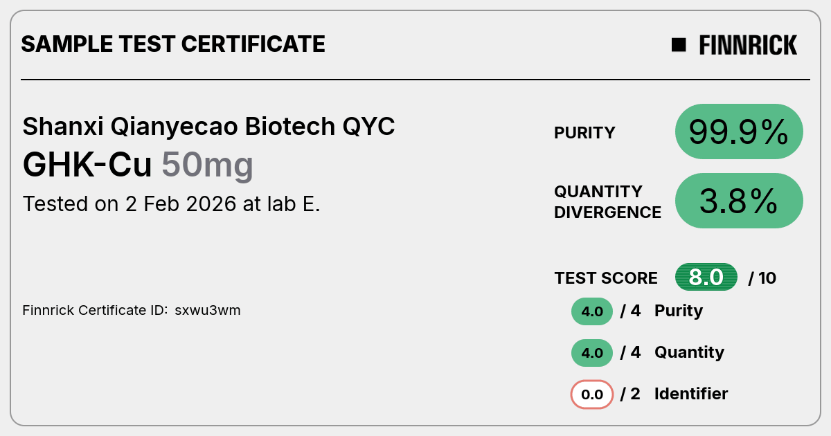 Certificate scan