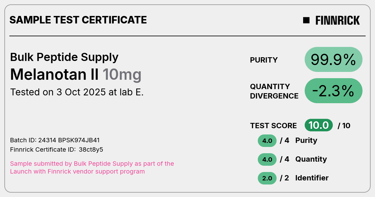 Certificate scan