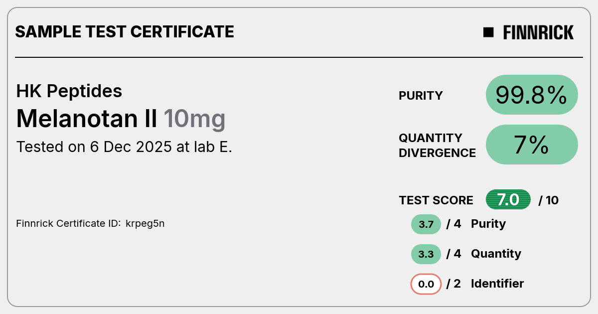 Certificate scan