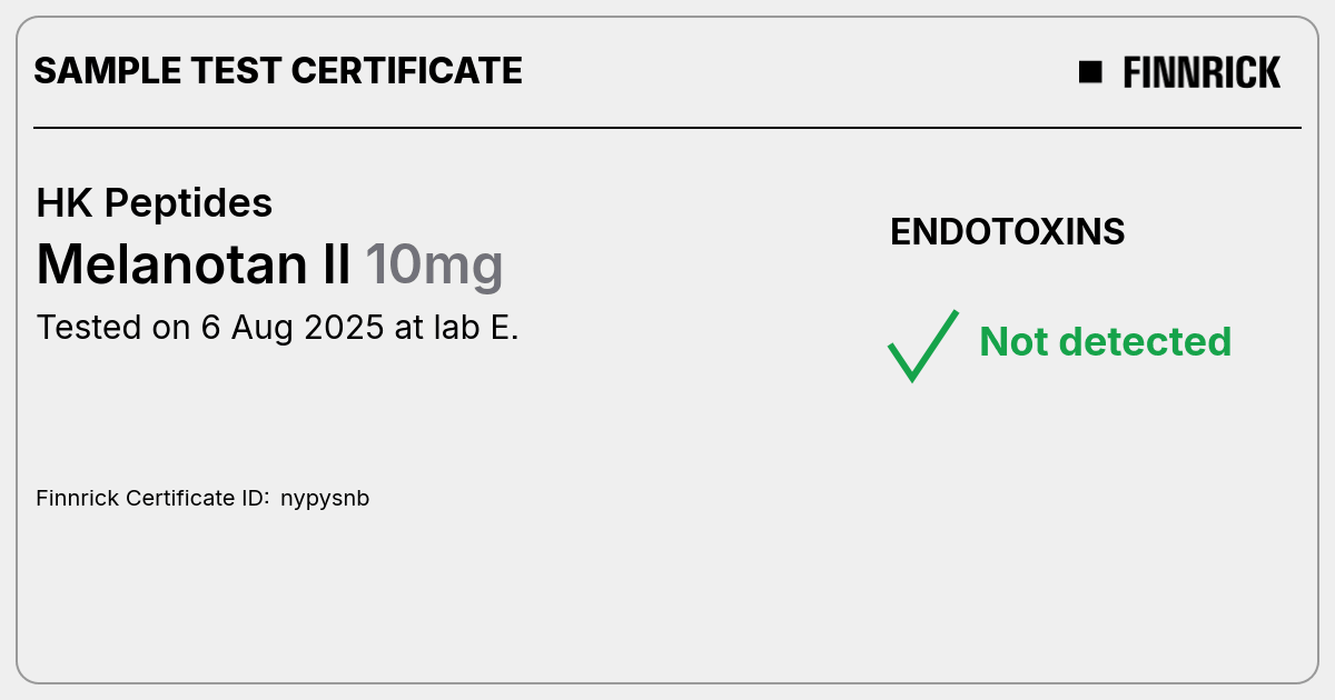 Certificate scan