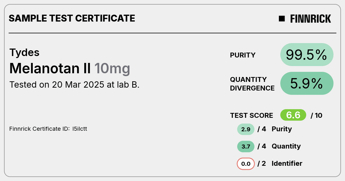 Certificate scan
