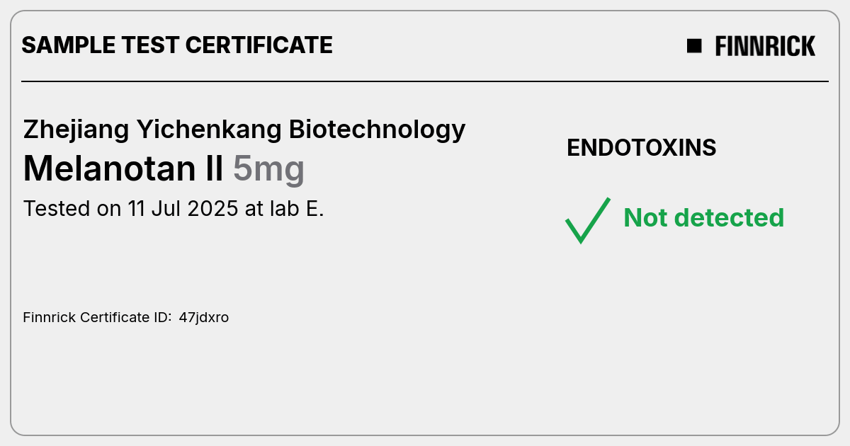 Certificate scan