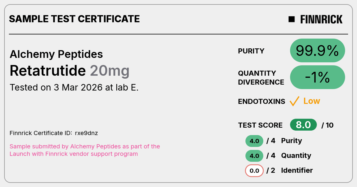 Certificate scan