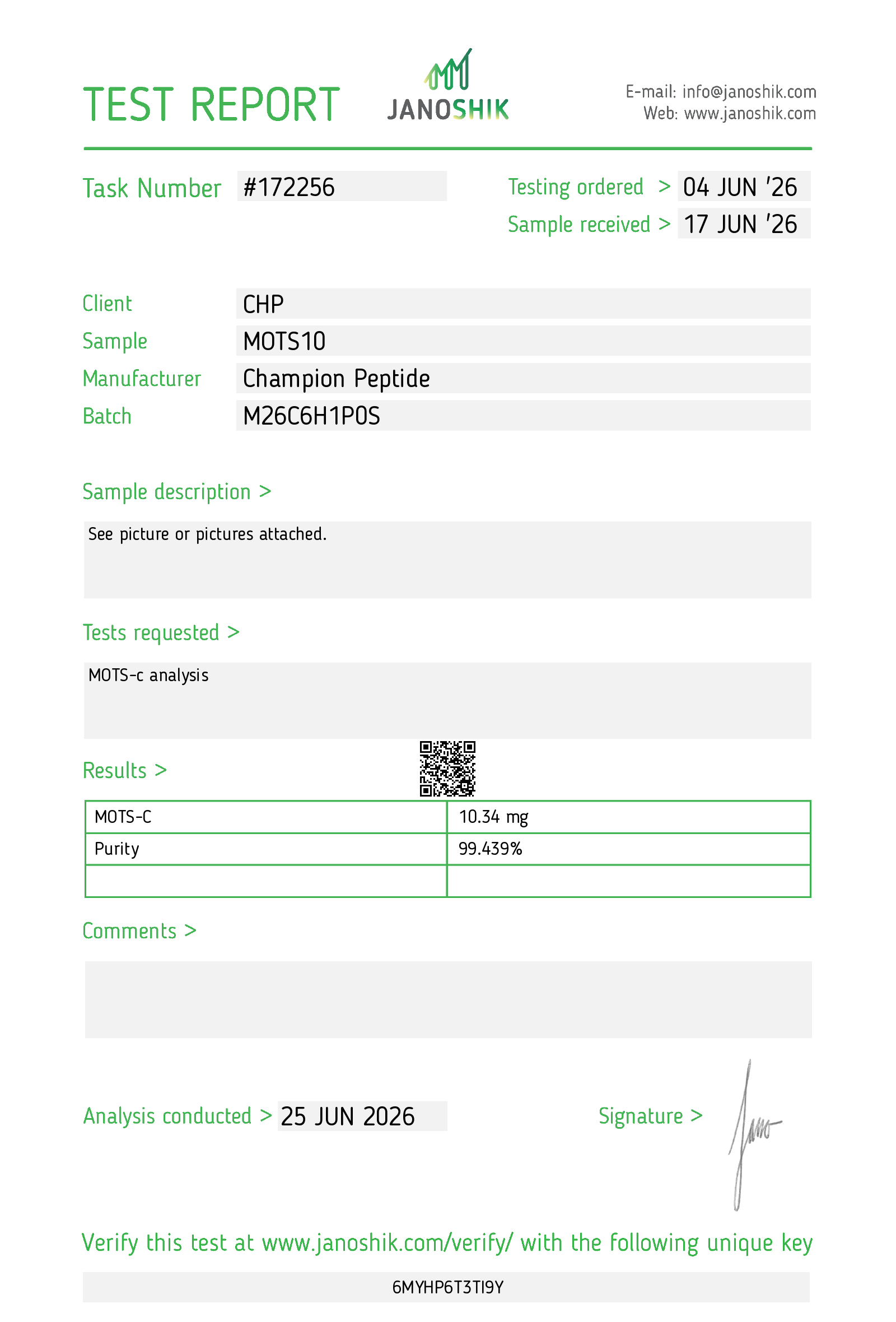 Certificate scan