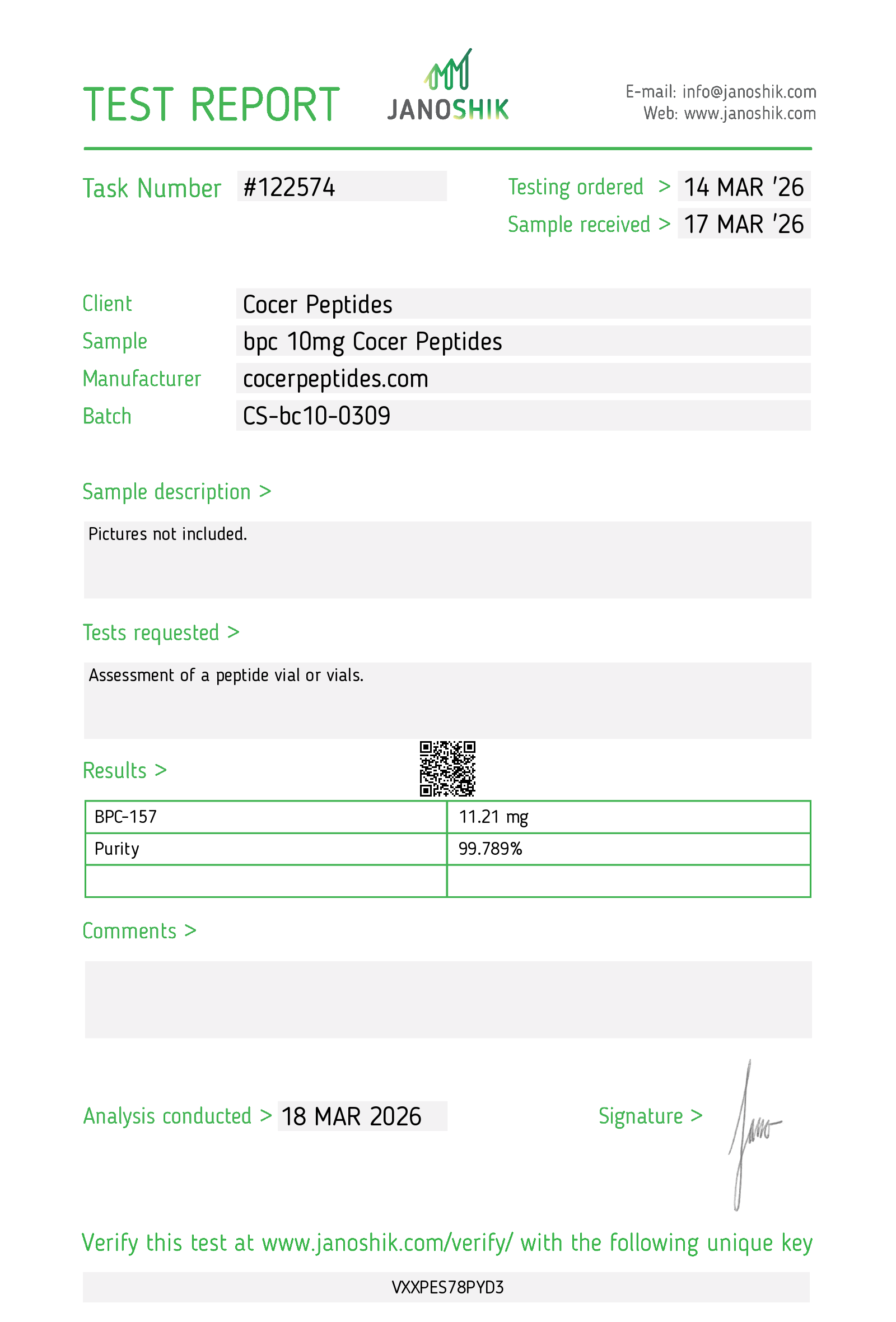 Certificate scan