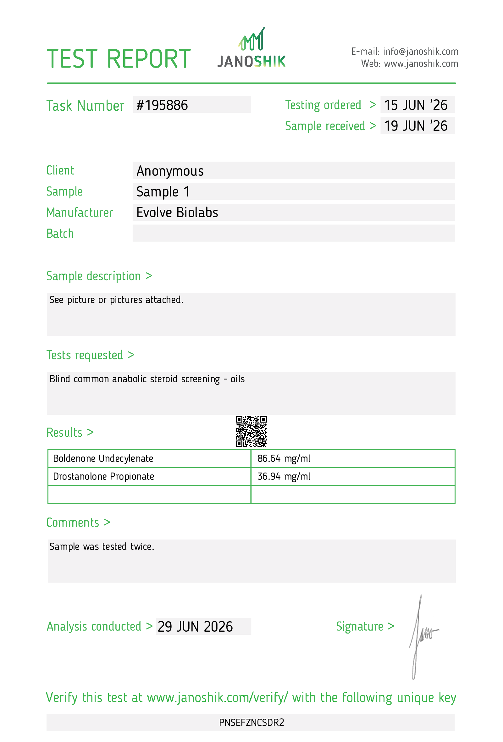 Certificate scan