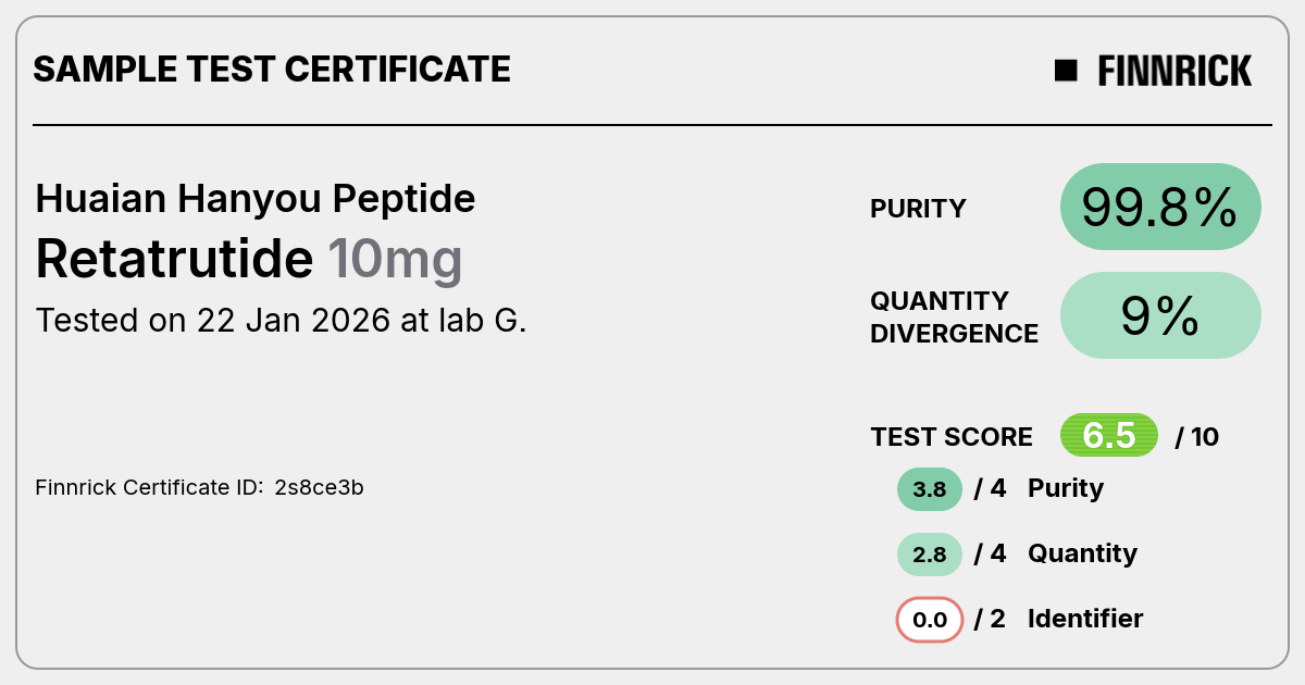 Certificate scan