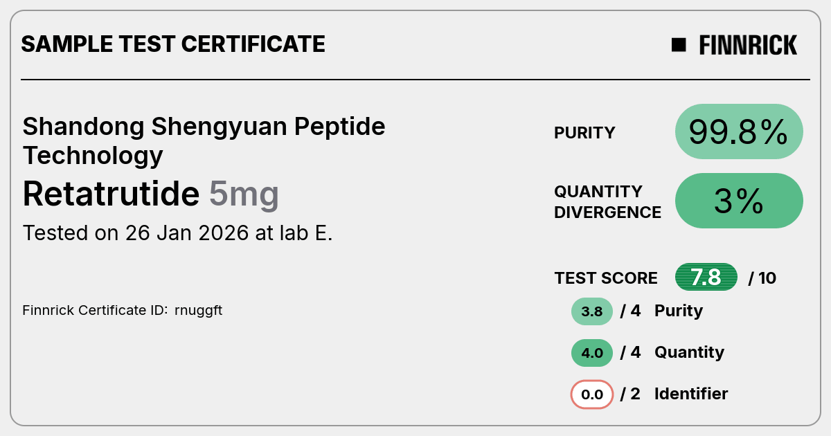 Certificate scan