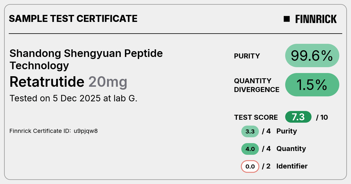 Certificate scan