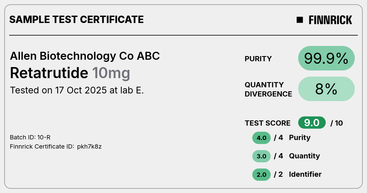 Certificate scan