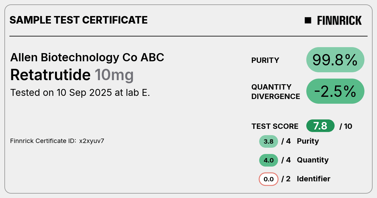 Certificate scan