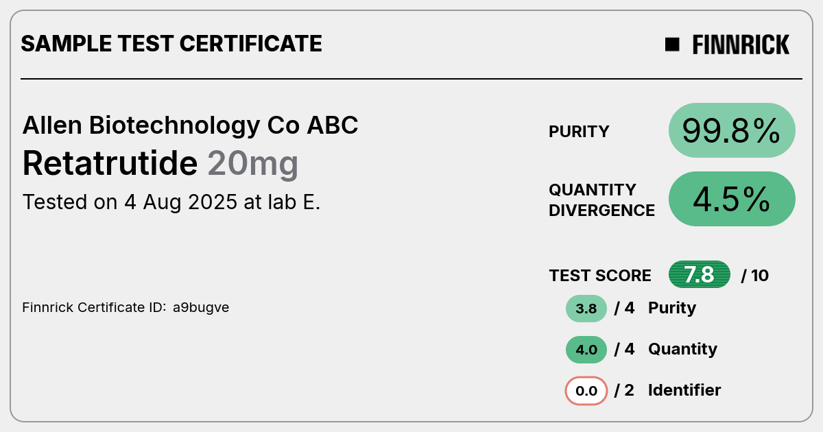 Certificate scan