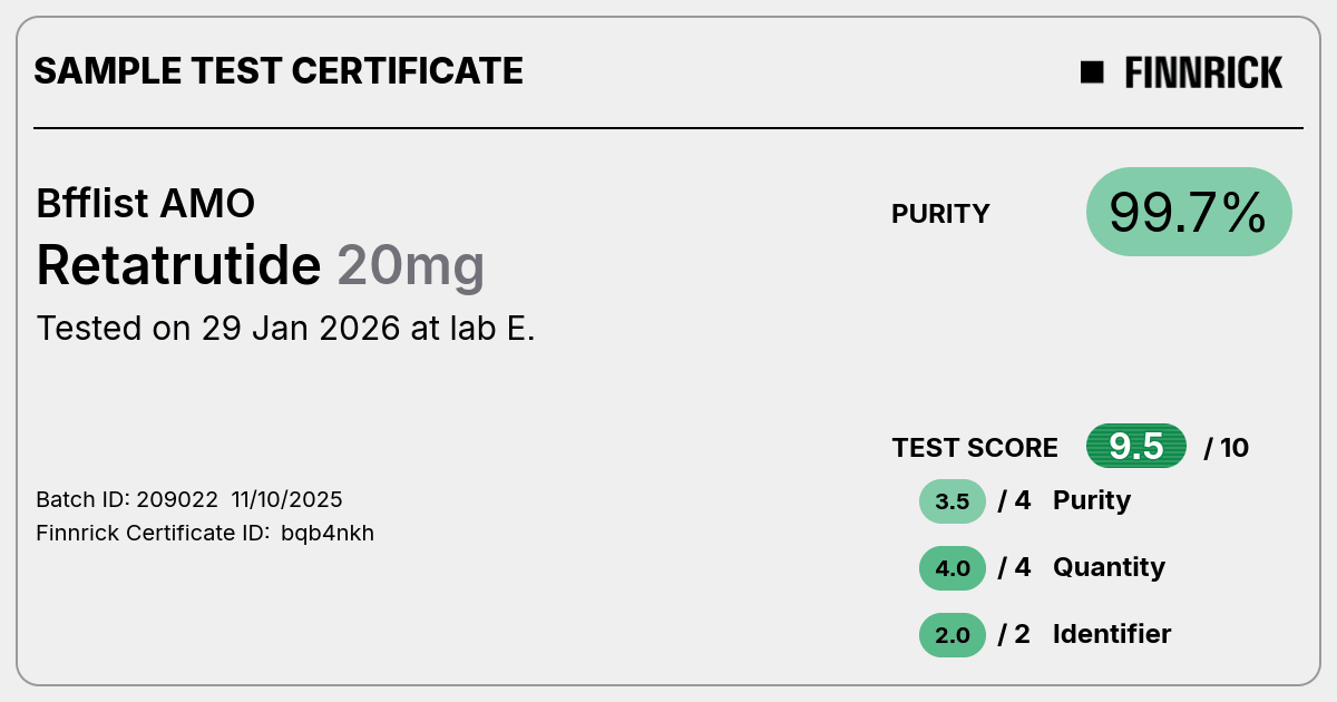Certificate scan