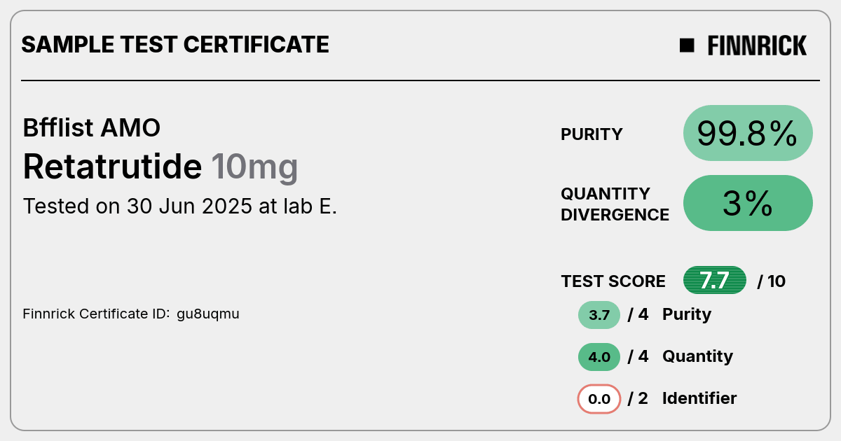 Certificate scan