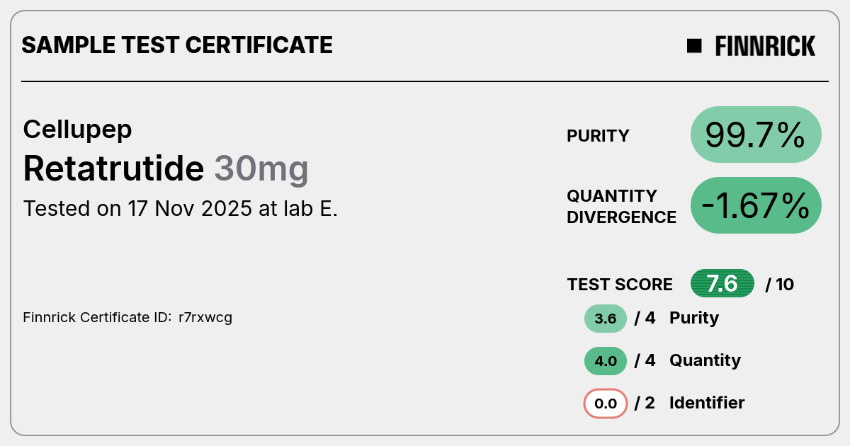 Certificate scan