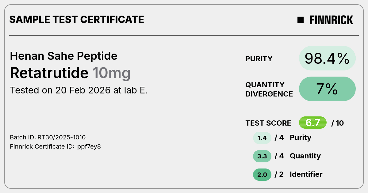 Certificate scan