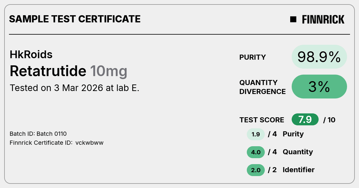 Certificate scan
