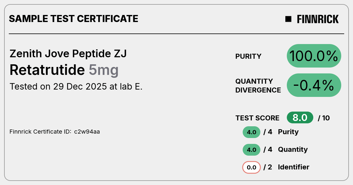 Certificate scan