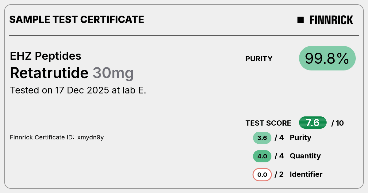 Certificate scan
