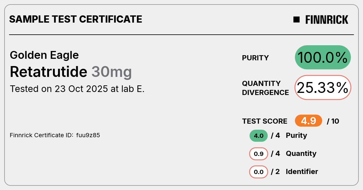 Certificate scan