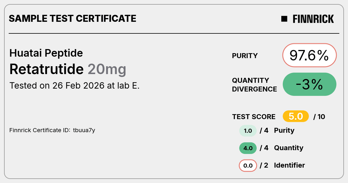 Certificate scan