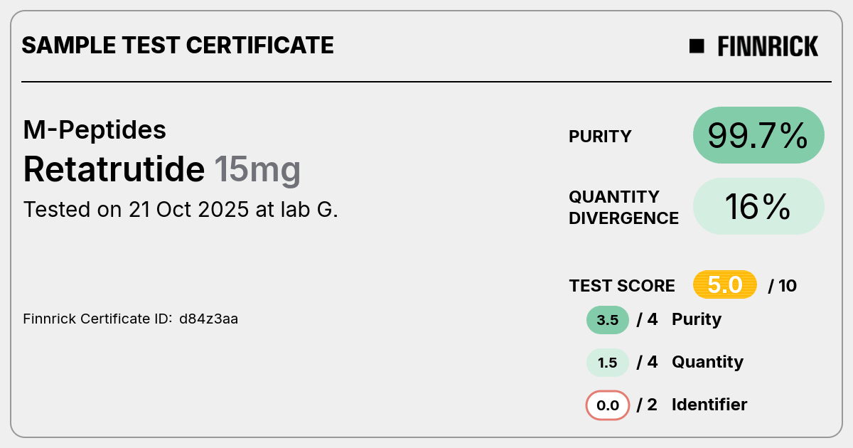 Certificate scan