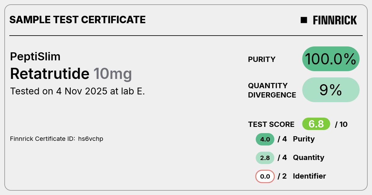 Certificate scan