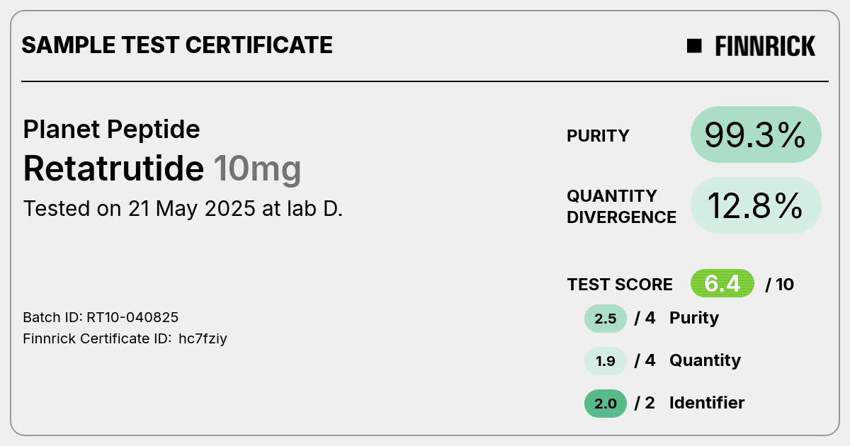 Certificate scan