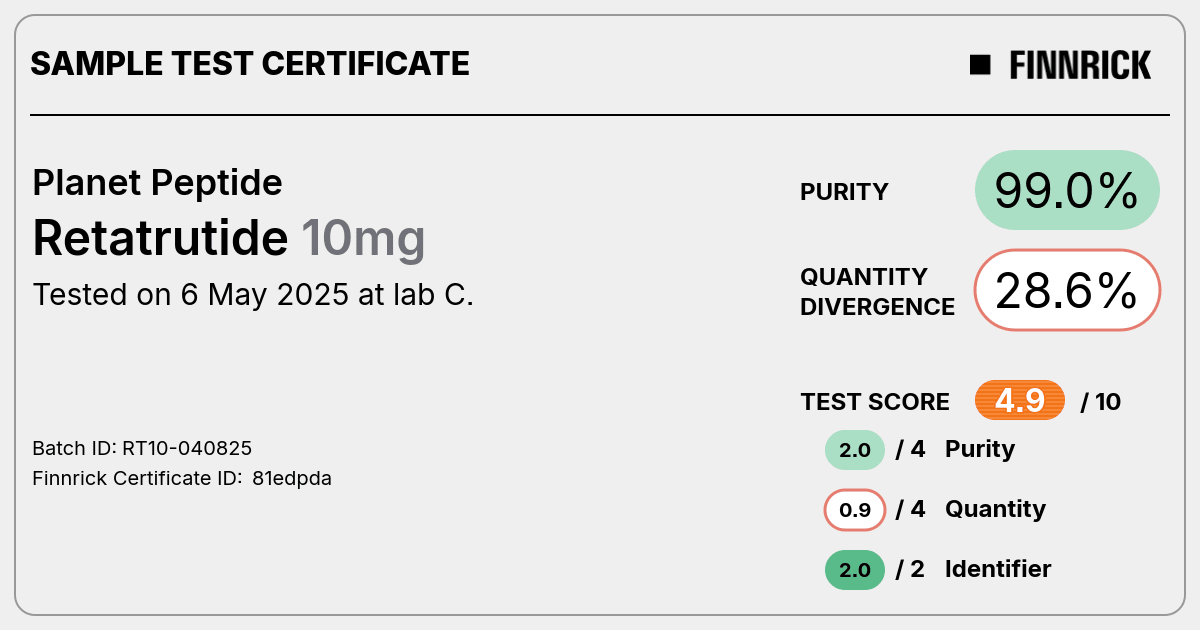 Certificate scan