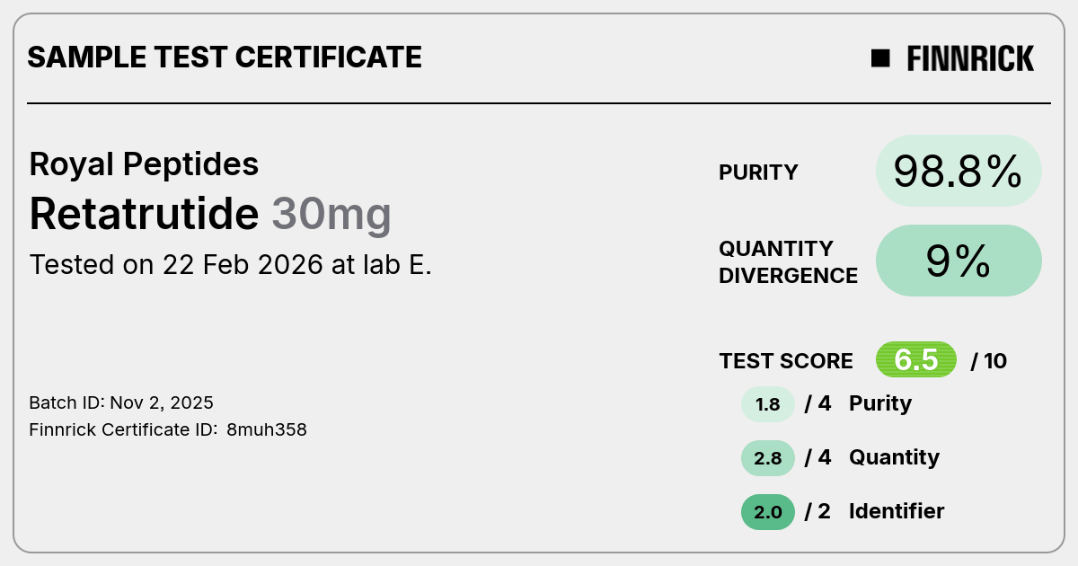 Certificate scan