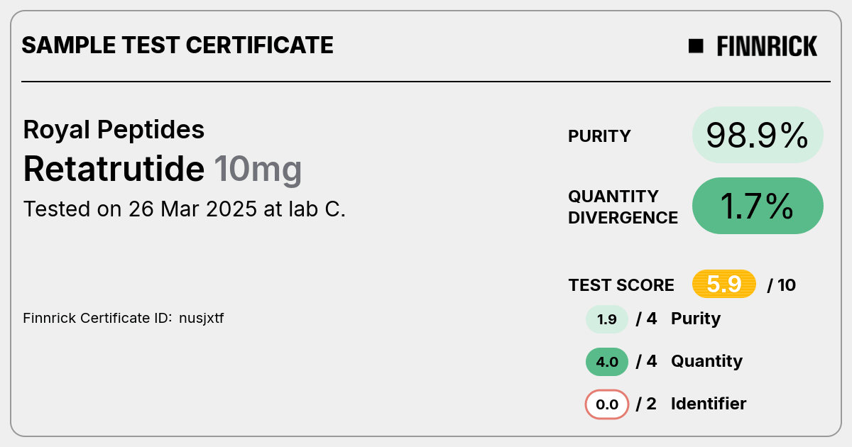 Certificate scan