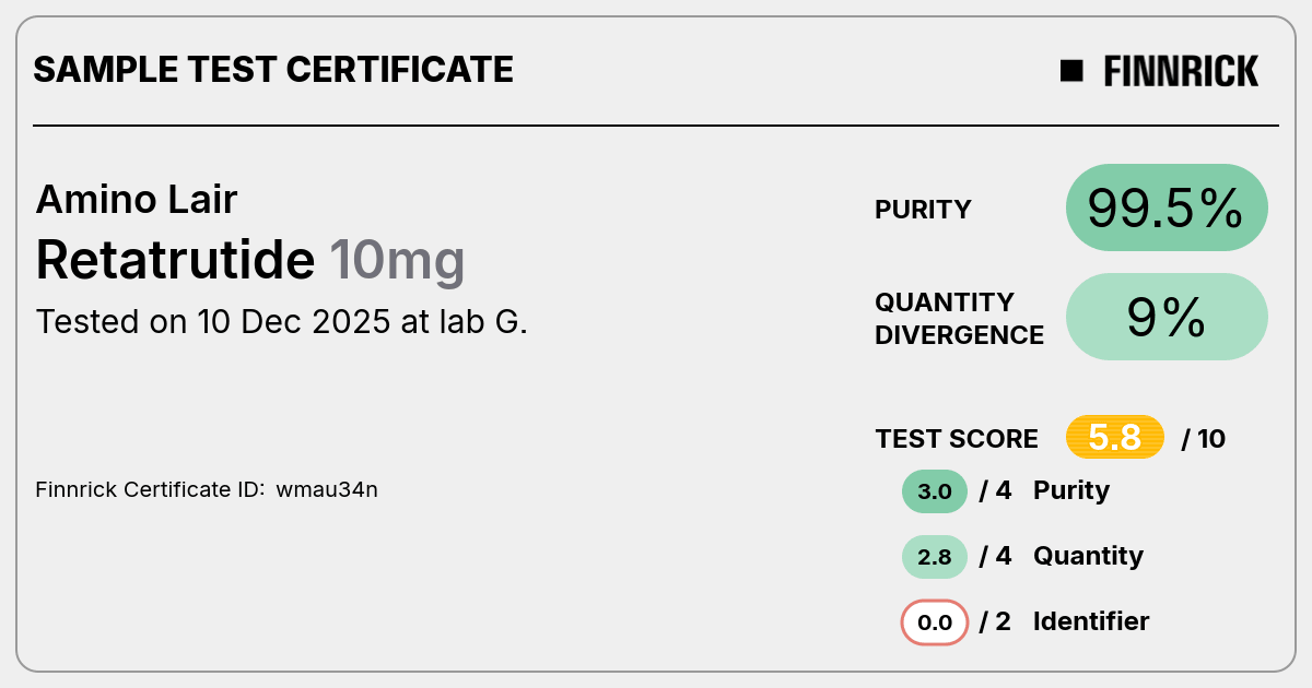 Certificate scan